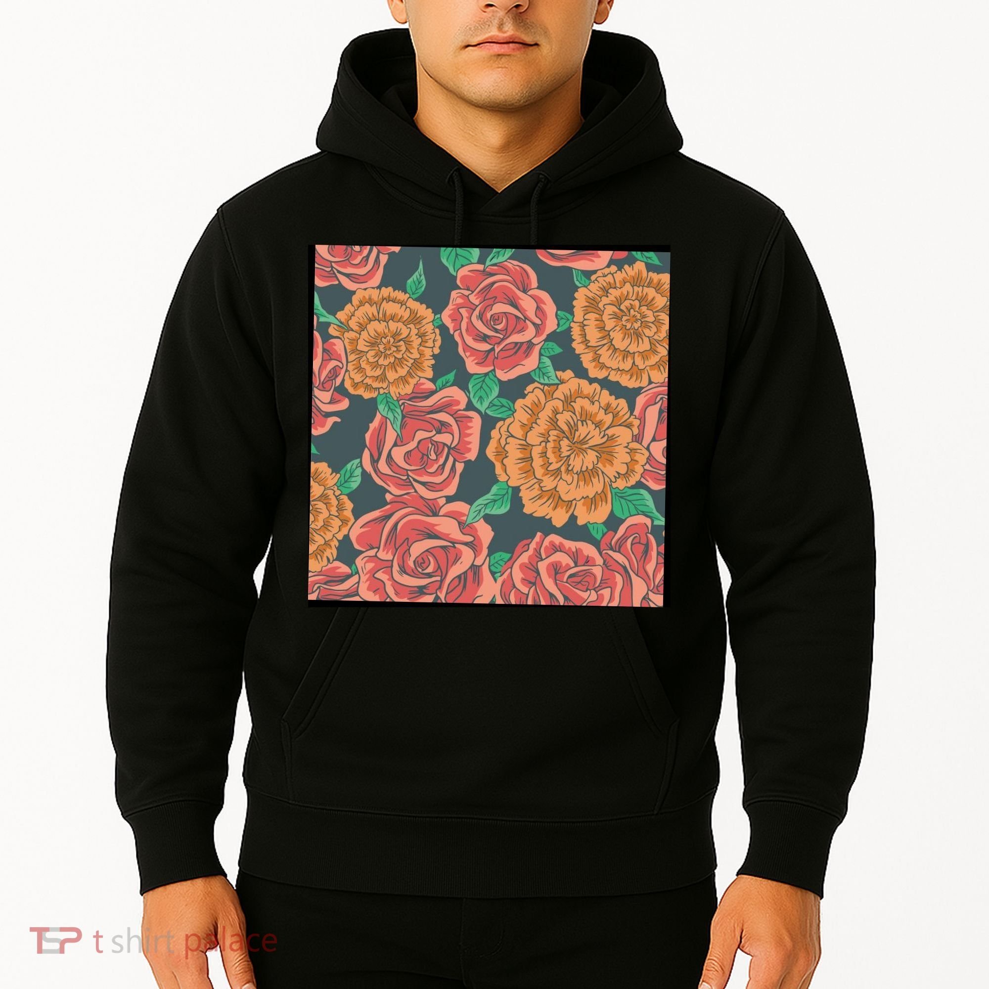 Rose Garden Flower Nature Hoodie