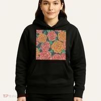 Rose Garden Flower Nature Hoodie thumb 5