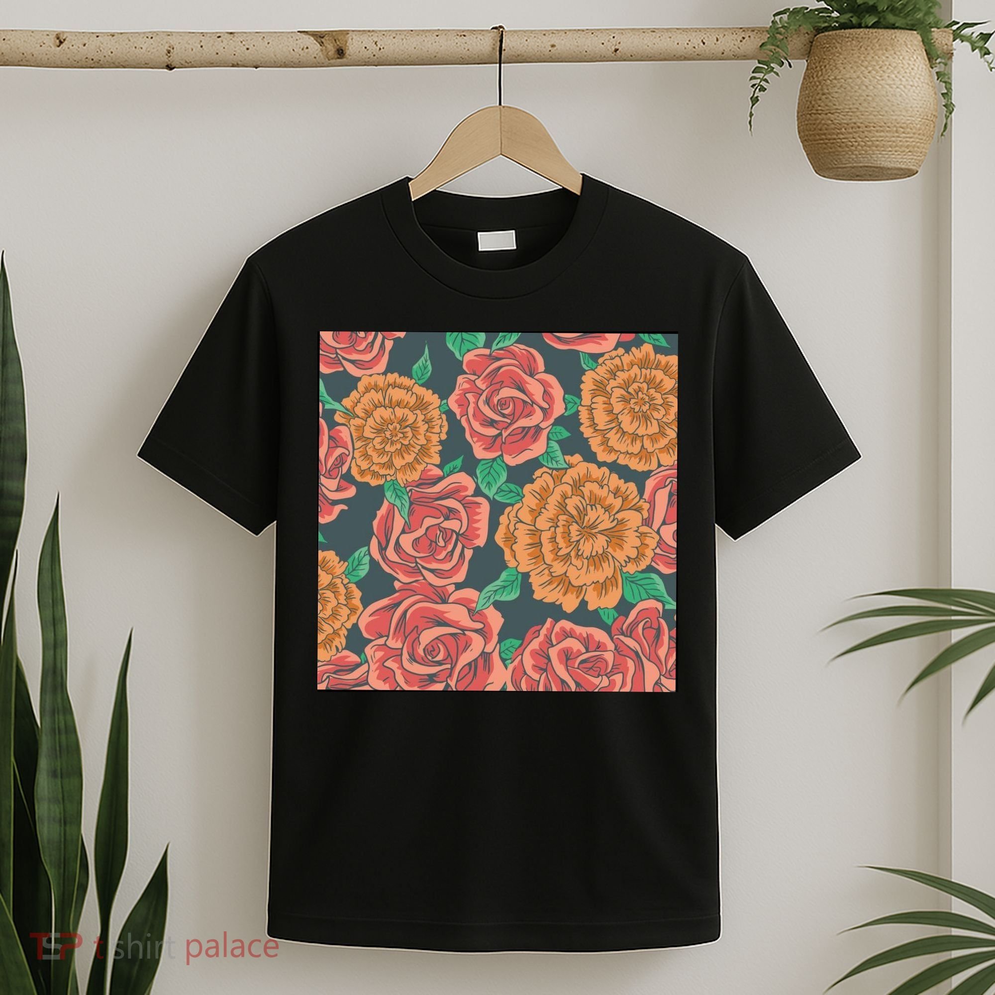 Rose Garden Flower Nature T-Shirt