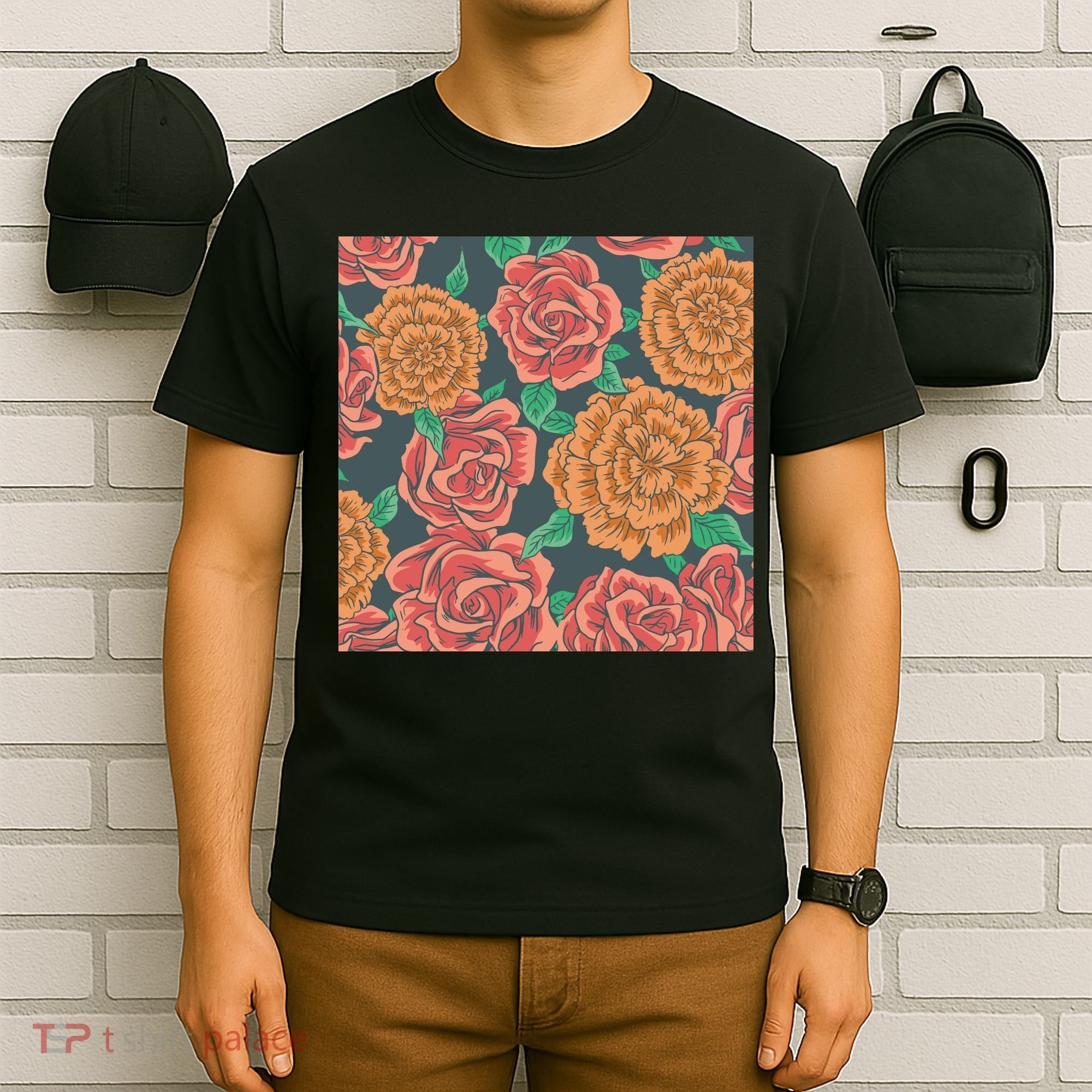 Rose Garden Flower Nature T-Shirt