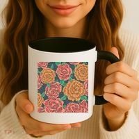 Rose Garden Flower Nature Coffee Mug thumb 3