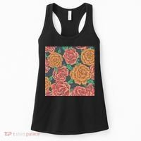 Rose Garden Flower Nature Women's Tank Top thumb 0