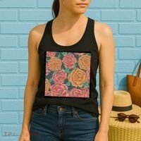 Rose Garden Flower Nature Women's Tank Top thumb 2