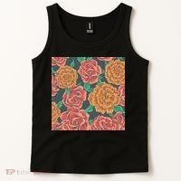 Rose Garden Flower Nature Tank Top thumb 2