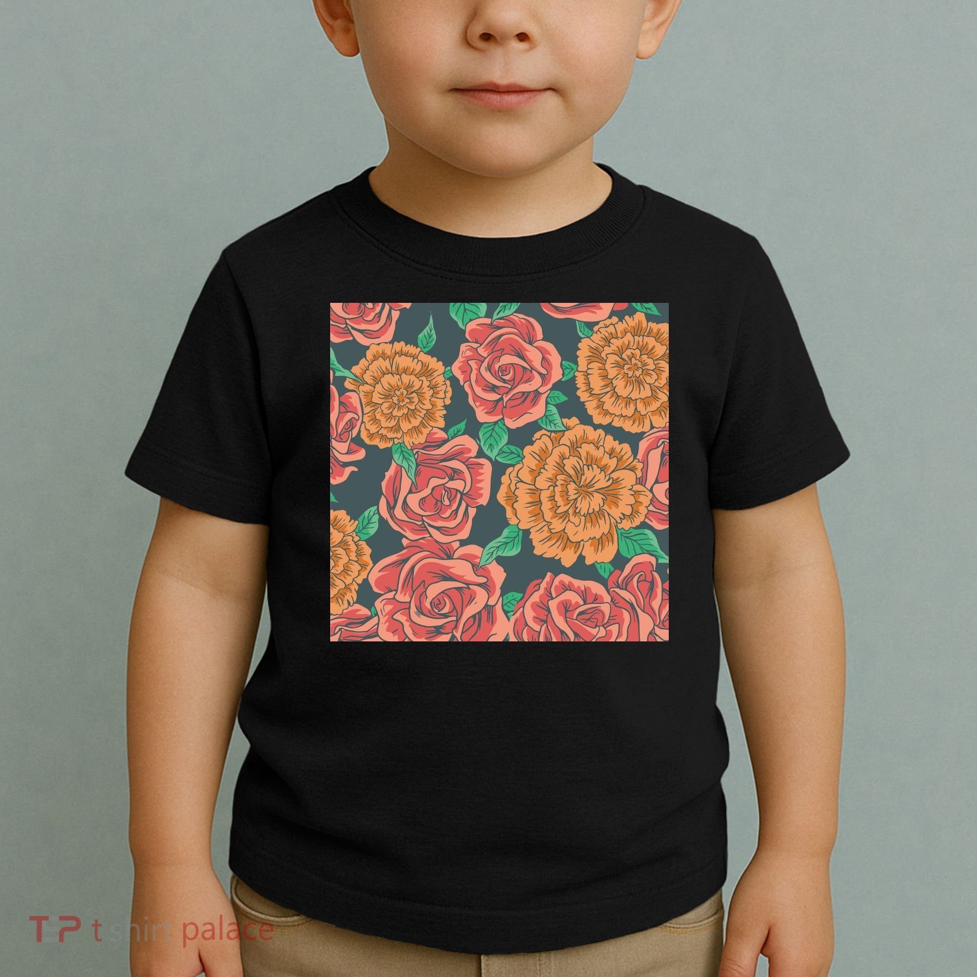 Rose Garden Flower Nature Toddler T-Shirt