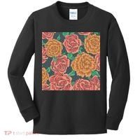 Rose Garden Flower Nature Kids Long Sleeve Shirt thumb 0