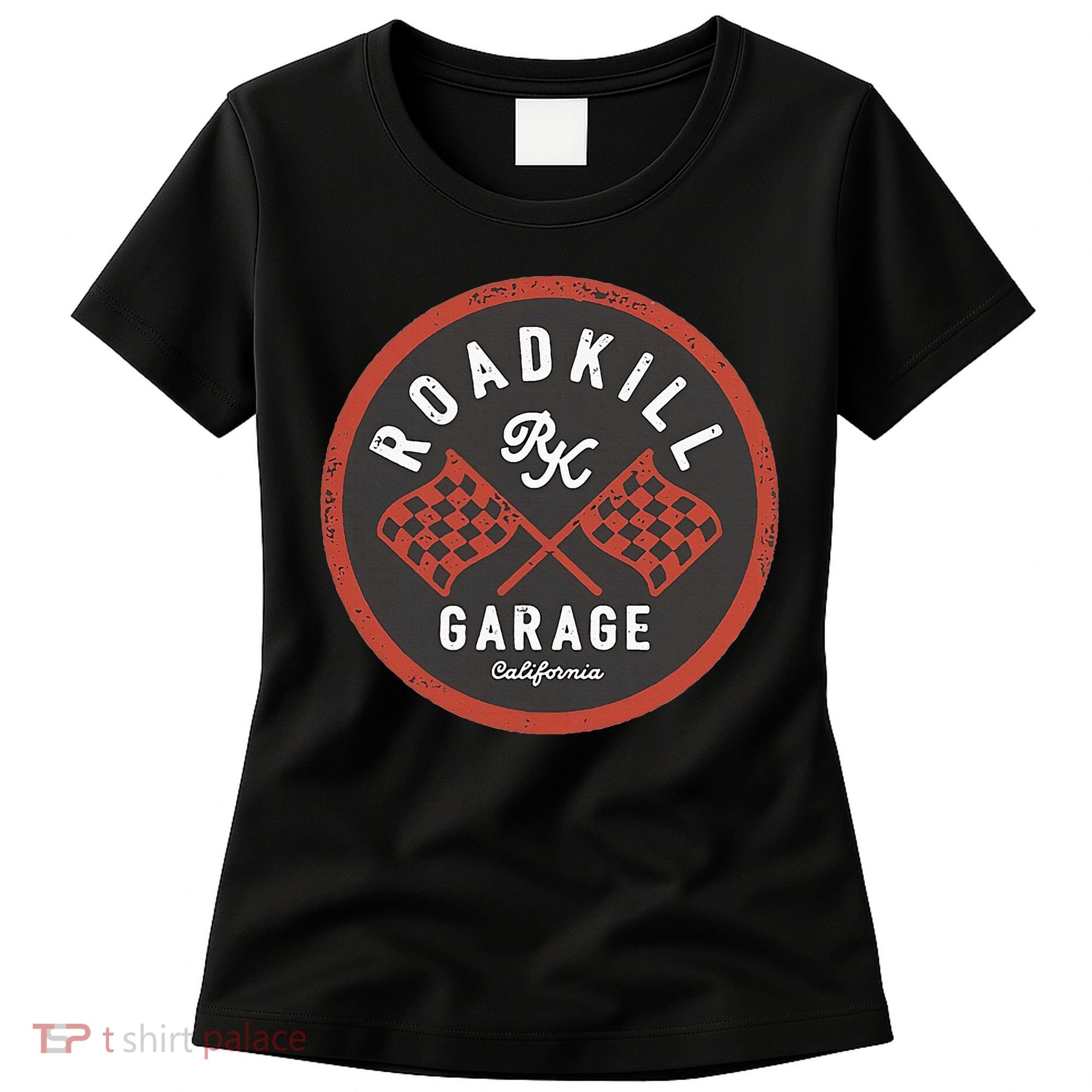 Roadkill Garage Flags Women's T-Shirt
