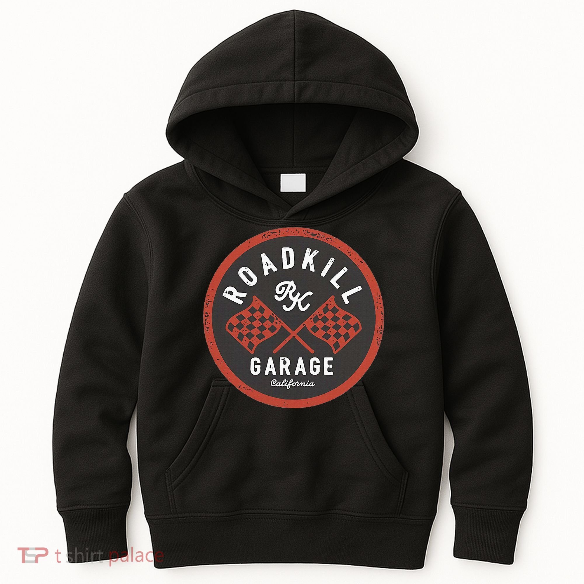 Roadkill Garage Flags Kids Hoodie