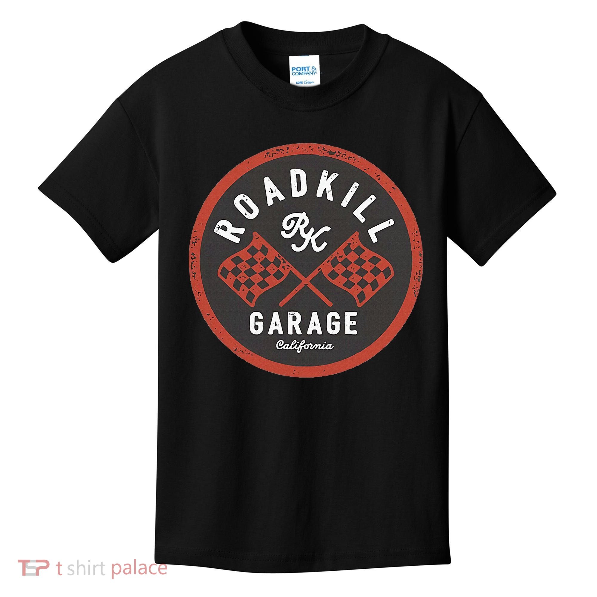 Roadkill Garage Flags Kids T-Shirt
