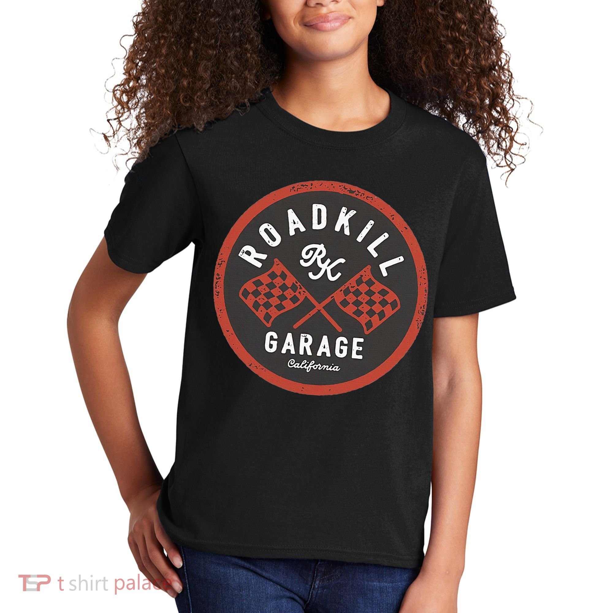 Roadkill Garage Flags Kids T-Shirt