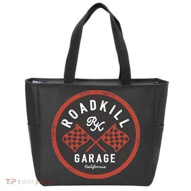 Roadkill Garage Flags Tote Bag