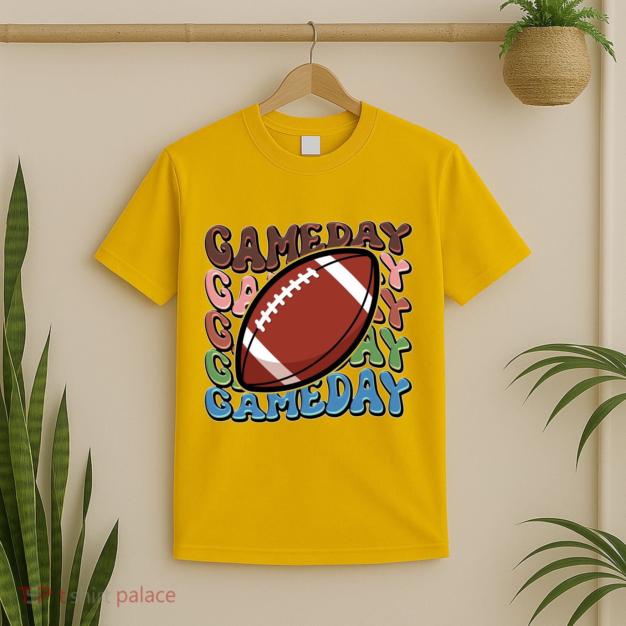 Retro Gameday Football Sports Fan T-Shirt