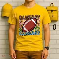 Retro Gameday Football Sports Fan T-Shirt thumb 6