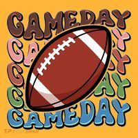 Retro Gameday Football Sports Fan T-Shirt thumb 7