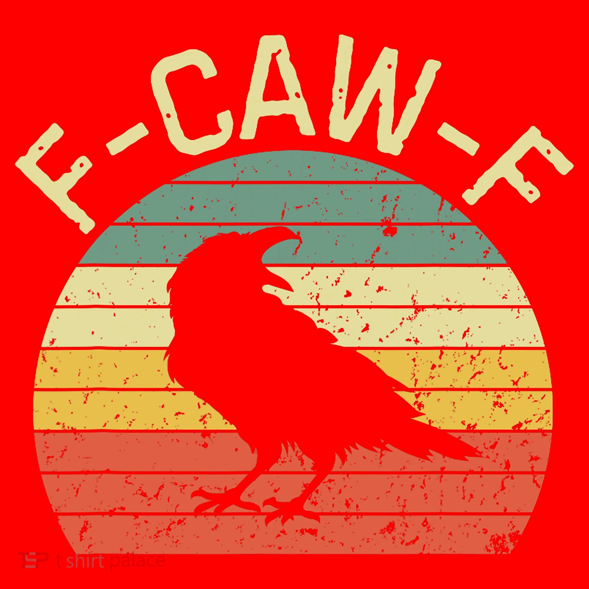 Retro Grunge F-Caw-F Black Crow Black Bird Cawing  Santa Hat