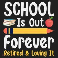Retirement Gifts For Teacher, Schools Out Forever Retirement Tumbler thumb 3
