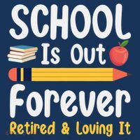 Retirement Gifts For Teacher, Schools Out Forever Retirement Visor thumb 3
