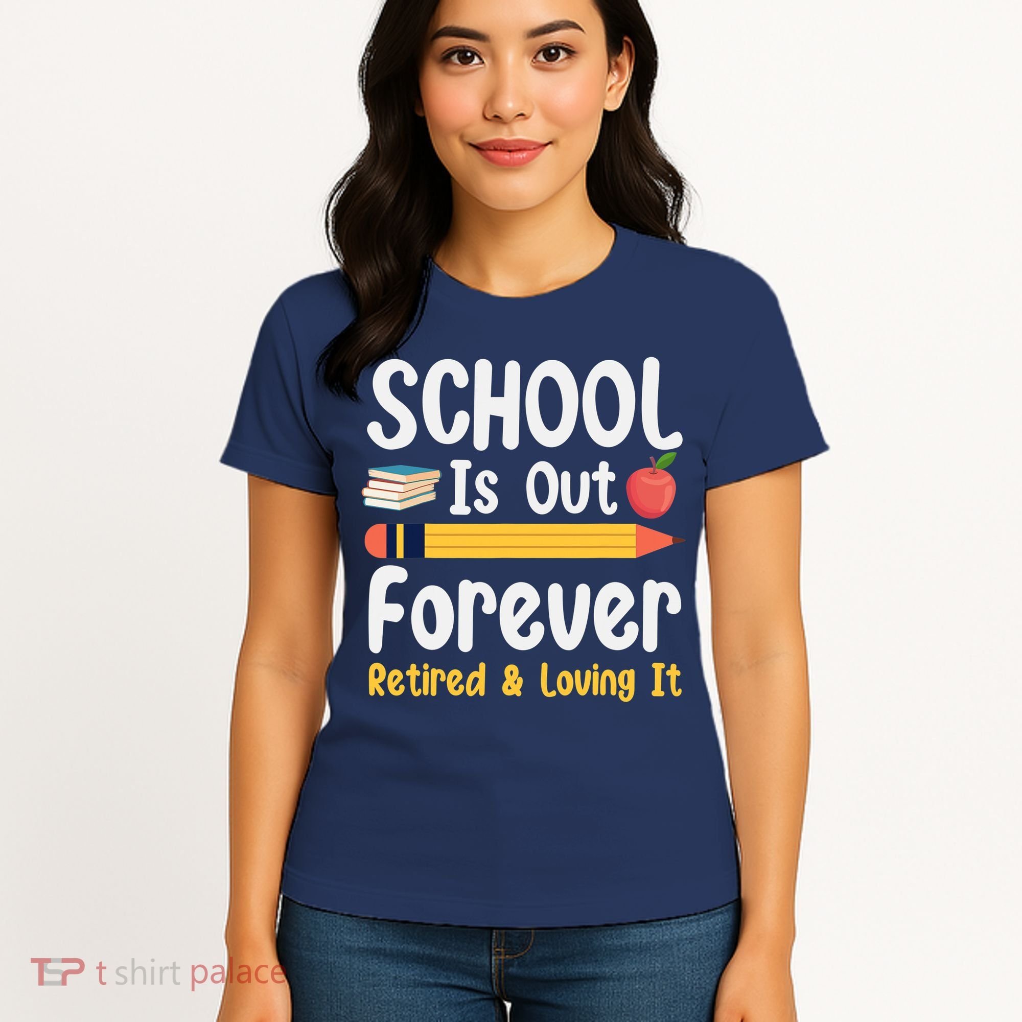 Retirement Gifts For Teacher, Schools Out Forever Retirement Women's T-Shirt