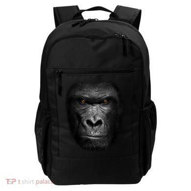 Realistic Gorilla Face Backpack