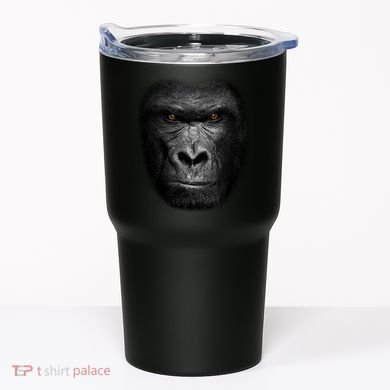 Realistic Gorilla Face Tumbler