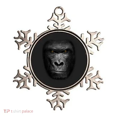 Realistic Gorilla Face Ornament