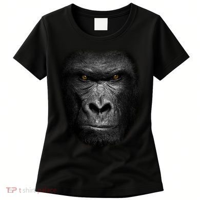 Realistic Gorilla Face Women's T-Shirt