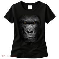 Realistic Gorilla Face Women's T-Shirt thumb 0