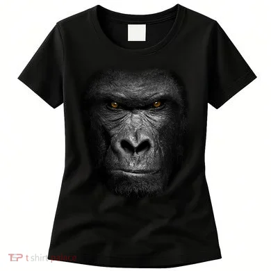 Realistic Gorilla Face Women's T-Shirt