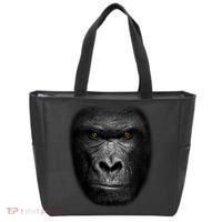 Realistic Gorilla Face Tote Bag thumb 0
