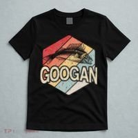 Retro Googan Fish Fishing Vintage Sunset T-Shirt thumb 5