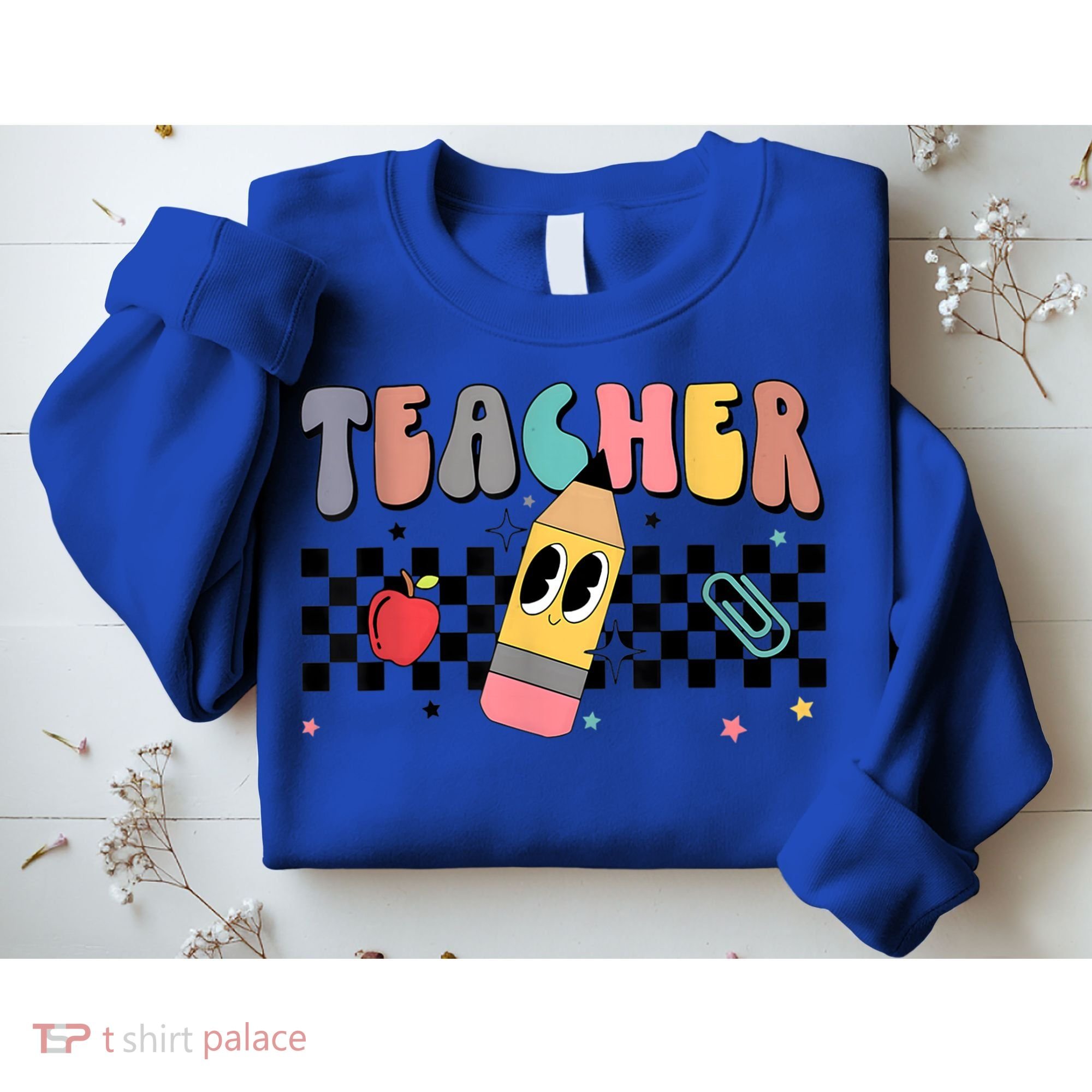 Retro Groovy Funny Math Teacher Happy 100 Days Of School Gift Sweatshirt
