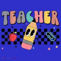 Retro Groovy Funny Math Teacher Happy 100 Days Of School Gift Women's T-Shirt thumb 6