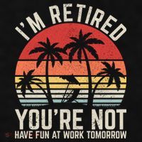 Retirement Gift For Retired Retirement Gift Funny Retirement Ladies PosiCharge Tri-Blend Wicking Tank thumb 2
