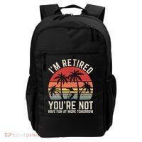 Retirement Gift For Retired Retirement Gift Funny Retirement Backpack thumb 0