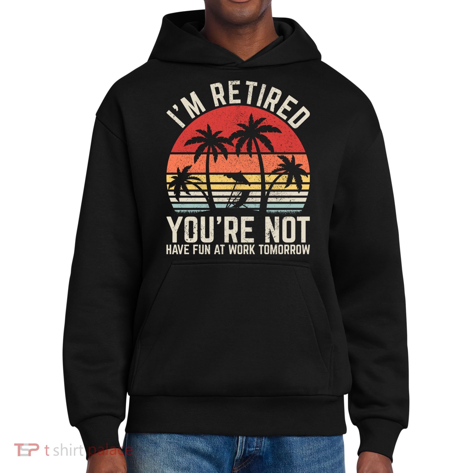 Retirement Gift For Retired Retirement Gift Funny Retirement District V.I.T. Heavyweight Hoodie