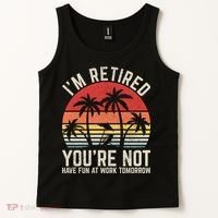 Retirement Gift For Retired Retirement Gift Funny Retirement Tank Top thumb 2