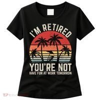 Retirement Gift For Retired Retirement Gift Funny Retirement Women's T-Shirt thumb 0