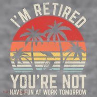 Retirement Gift For Retired Retirement Gift Funny Retirement Women's Racerback Cropped Tank thumb 2