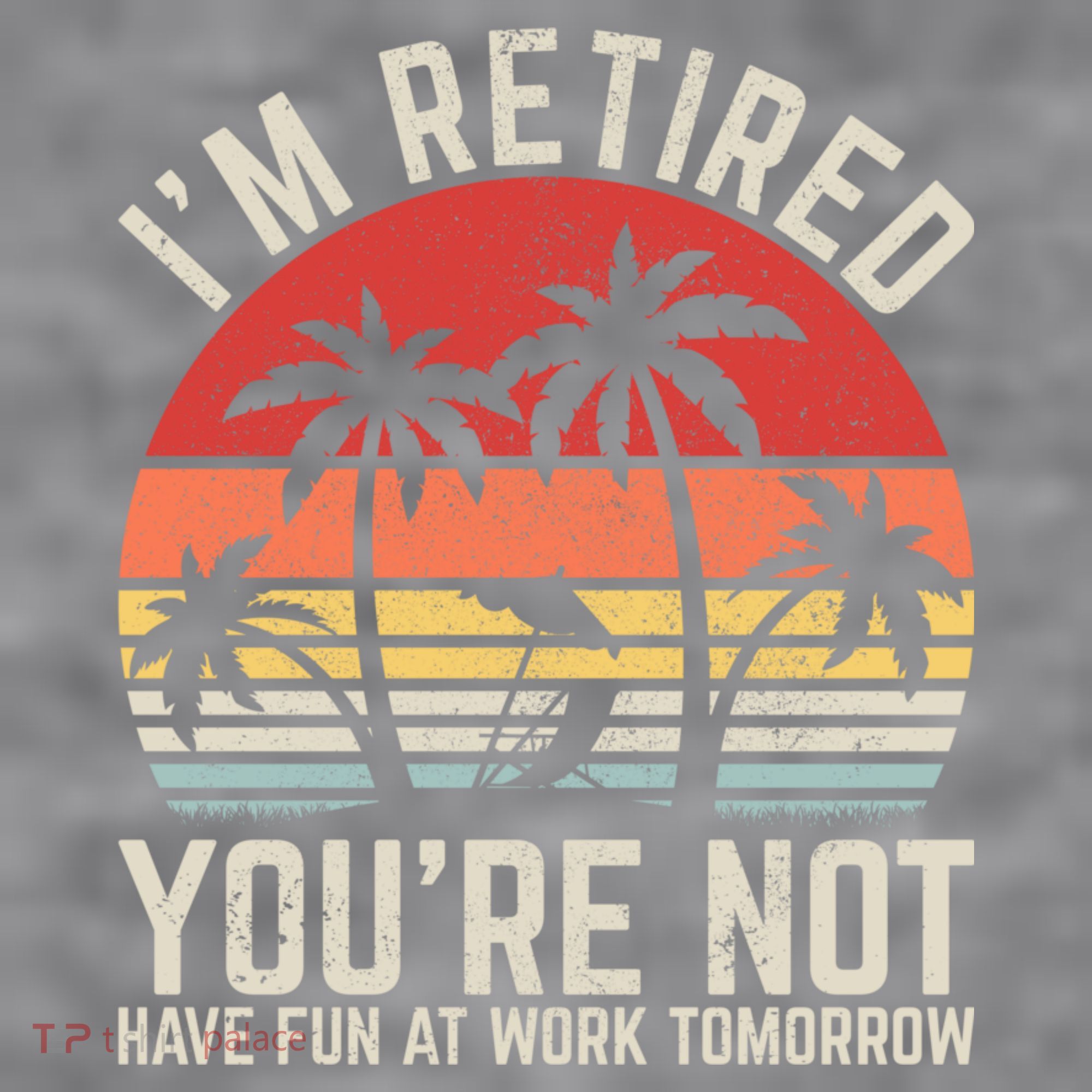 Retirement Gift For Retired Retirement Gift Funny Retirement Women's Racerback Cropped Tank