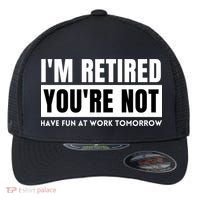 Retirement Gift For Retired Retirement Gift Funny Retirement Flexfit Unipanel Trucker Cap thumb 0
