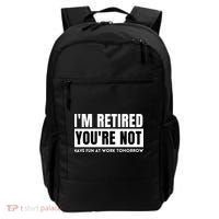 Retirement Gift For Retired Retirement Gift Funny Retirement Backpack thumb 0