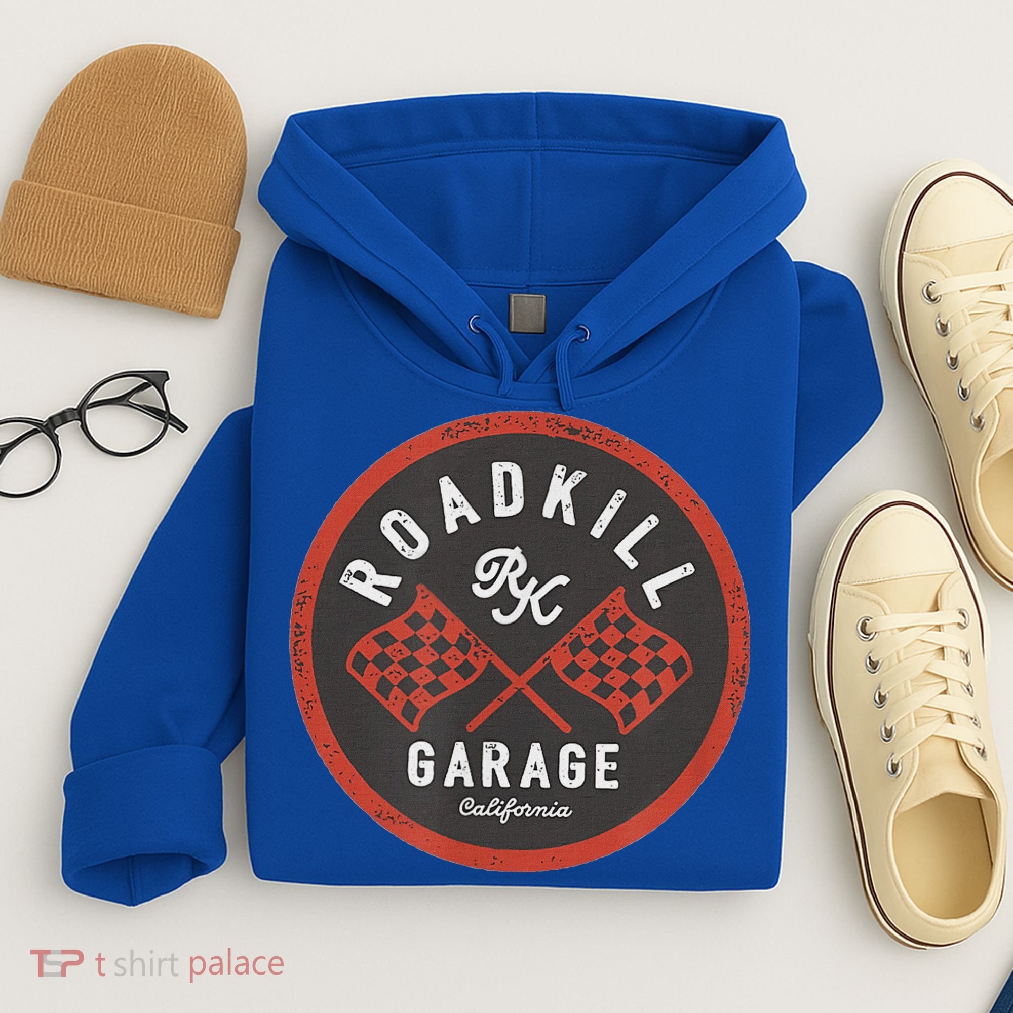 Roadkill Garage Flags Hoodie
