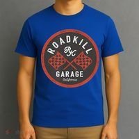 Roadkill Garage Flags T-Shirt thumb 3