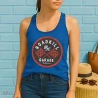 Roadkill Garage Flags Women's Tank Top thumb 2