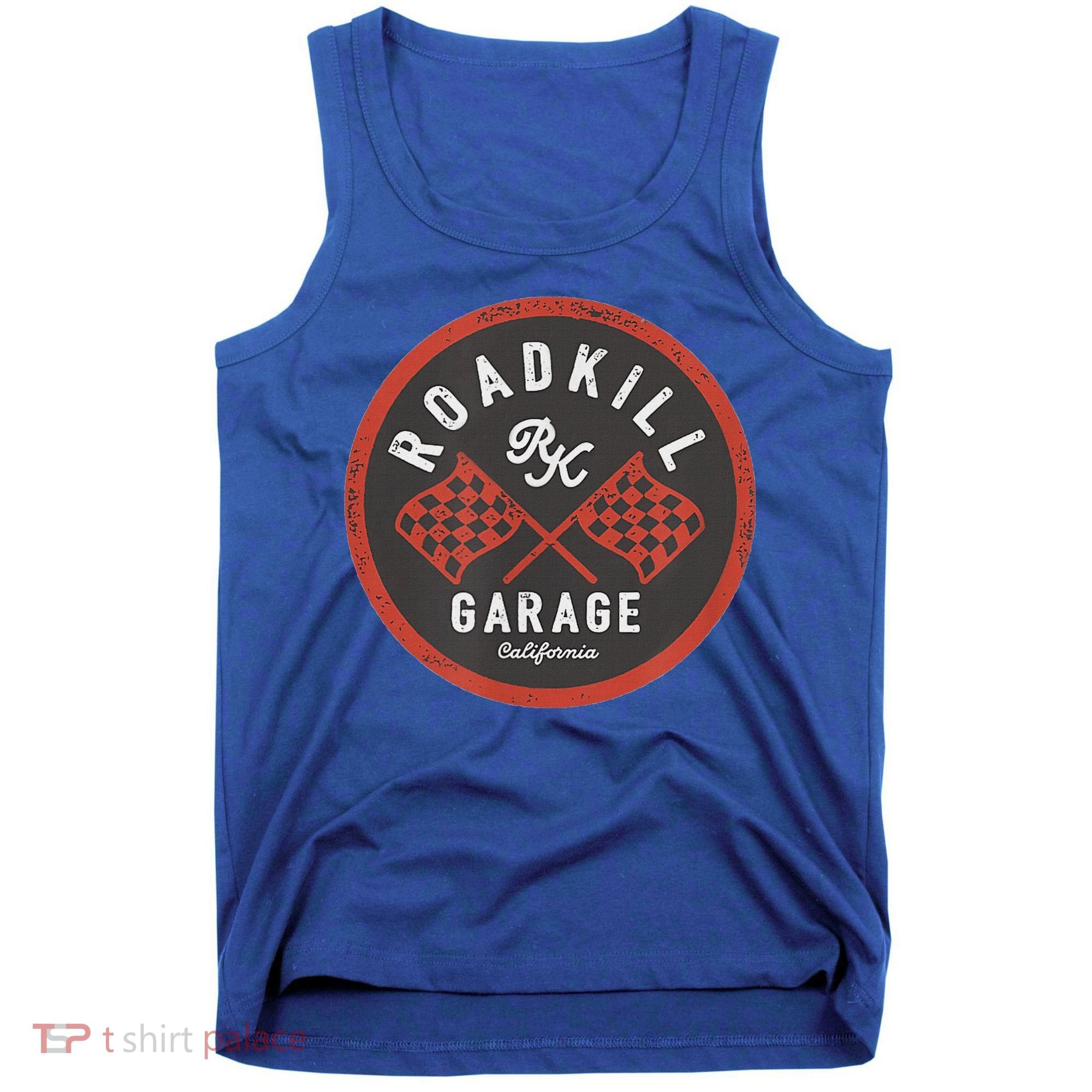Roadkill Garage Flags Tank Top