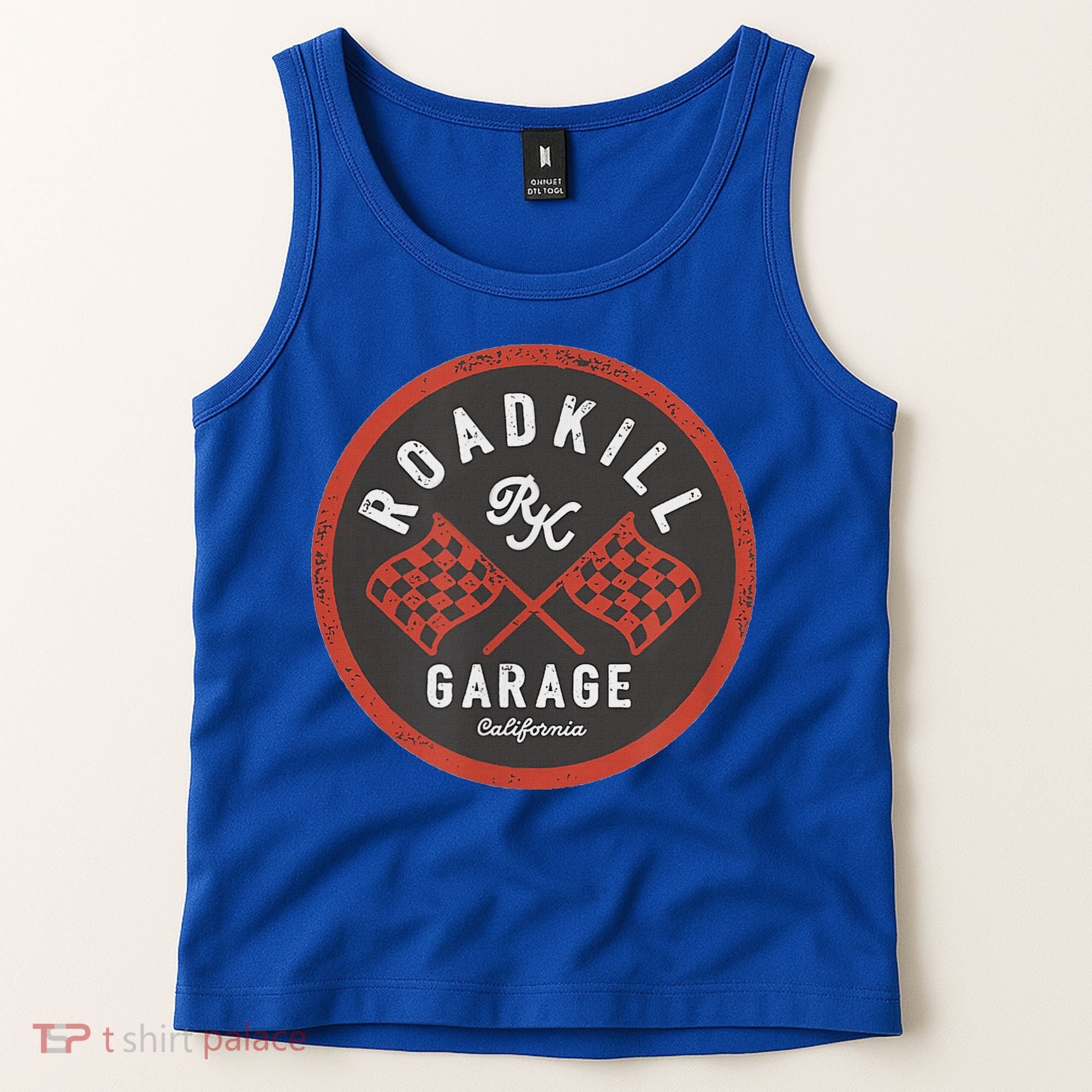 Roadkill Garage Flags Tank Top