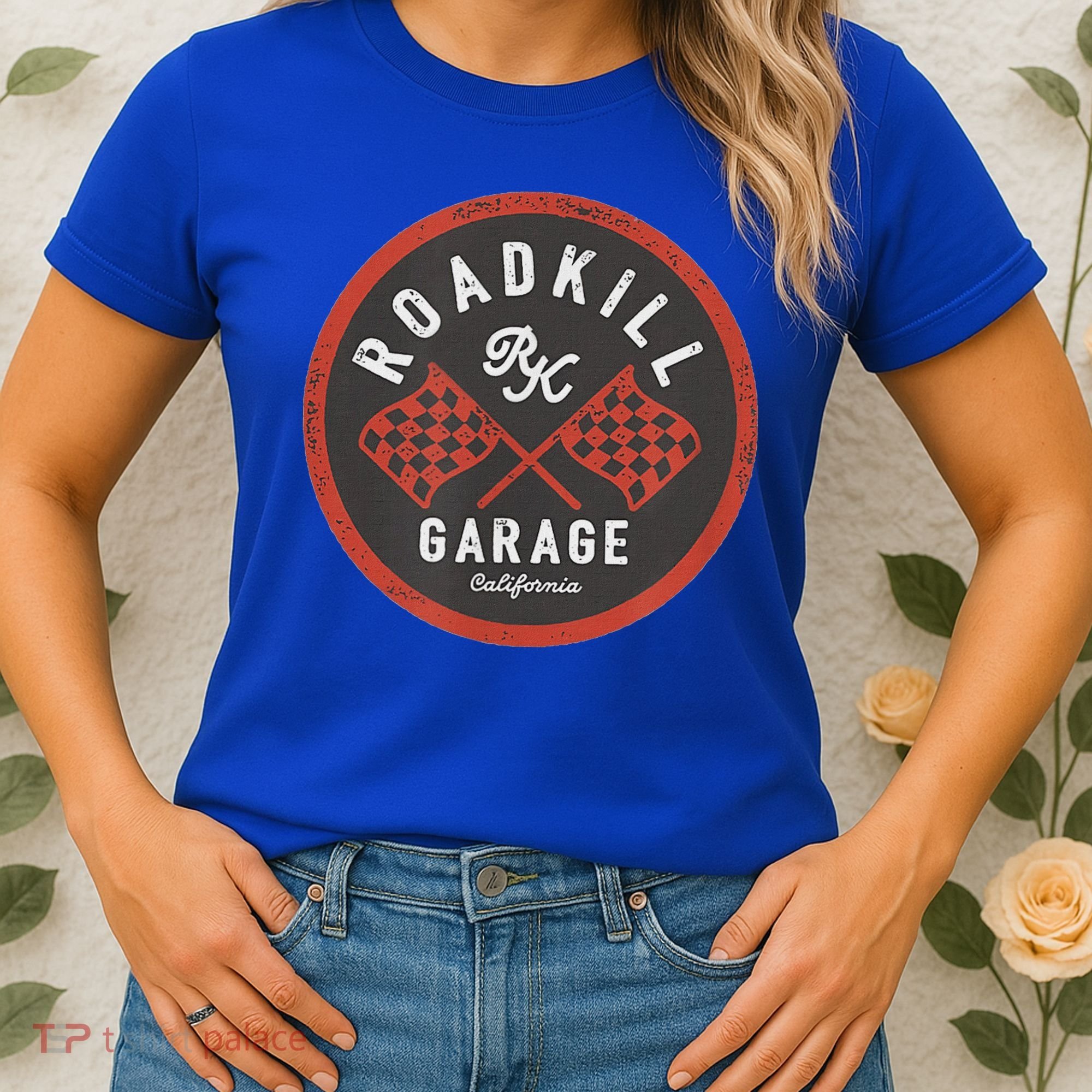 Roadkill Garage Flags Women's T-Shirt