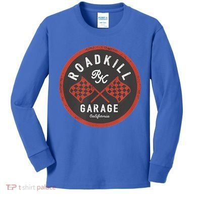 Roadkill Garage Flags Kids Long Sleeve Shirt