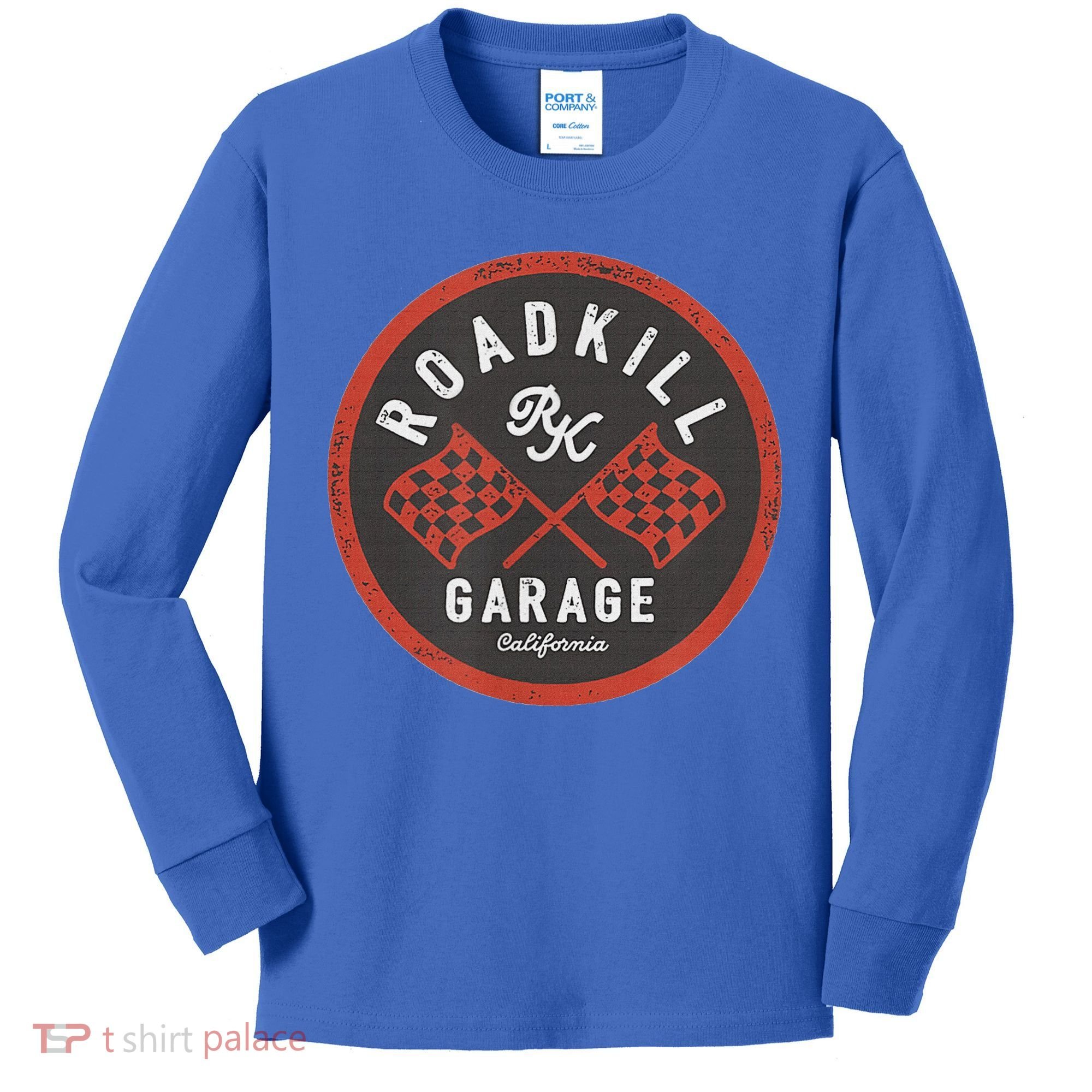 Roadkill Garage Flags Kids Long Sleeve Shirt