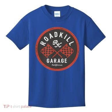 Roadkill Garage Flags Kids T-Shirt